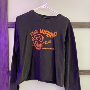 Brandy Melville club inferno crew neck